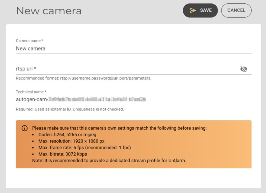 Setup Camera