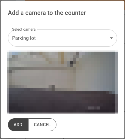 Add Camera to Counter