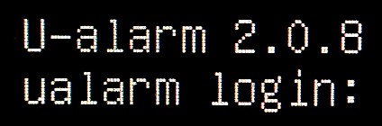U-Alarm login