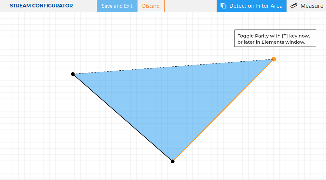 New Detection Filter Area